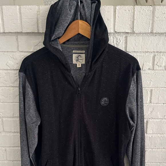 O'Neill Black and Gray  Zip-Up Jacket - Picture 2 of 9